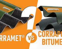 Corramet vs Corrapol Bitumen Roof Sheets Blog image