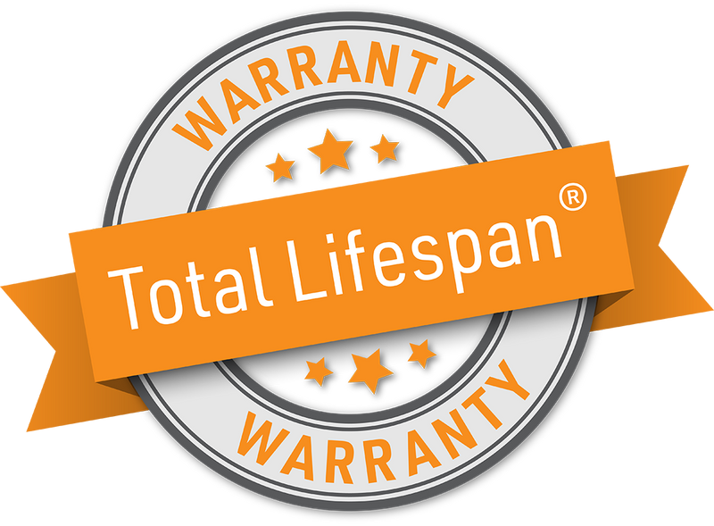 Total Lifespan Warranty
