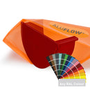 aluflow aluminium gutter stop end left bespoke colour main image