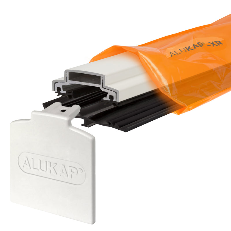 Alukap-XR 45mm Aluminium Glazing Bar - Incl Gasket, Fixings & Endcap