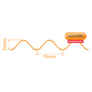 awnapol premium corrugated bitumen sheet technical profile Image