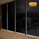 axgard black 3mm uv protected glazing sheet Insitu