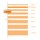 axgard black 3mm uv protected glazing sheet technical profile Image