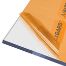 axgard clear 12mm uv protected glazing sheet front view