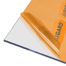 axgard clear 6mm uv protected glazing sheet front view
