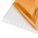 axiome opal 10mm multiwall polycarbonate roofing sheet front view