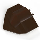 corrapol-bt super ridge endcap Brown front view