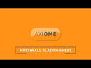Plaque Polycarbonate Alvéolaire Axiome® Bronze 35mm