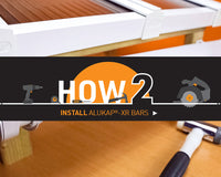 How to install Alukap-XR Glazing Bars