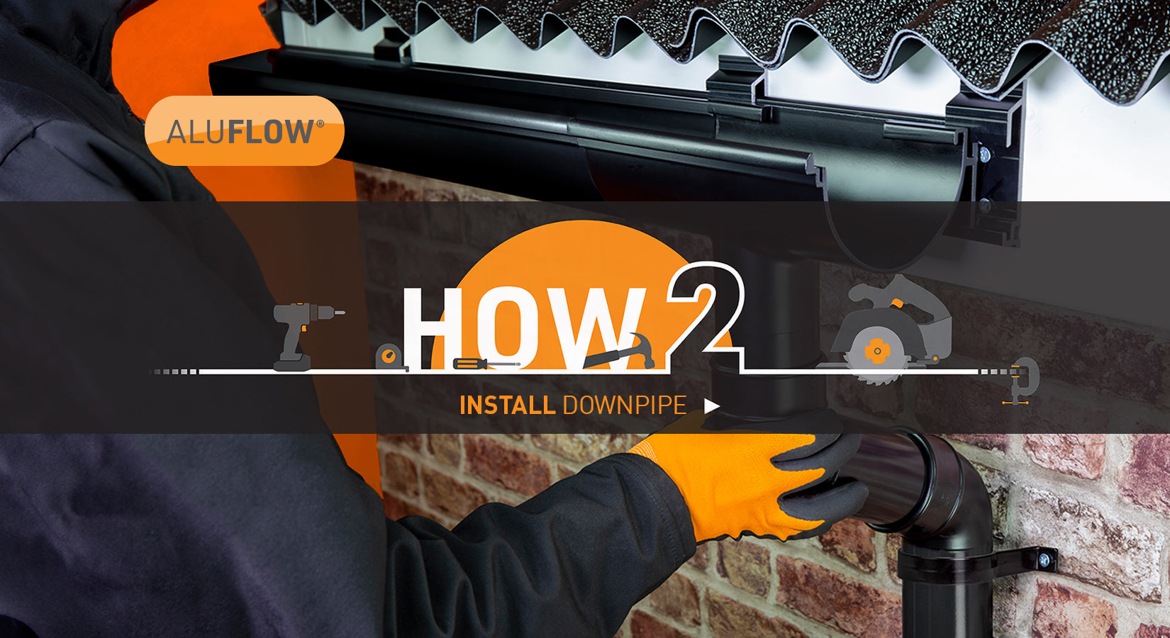 How to Install Gutter Downpipe | Aluflow Aluminium Guttering