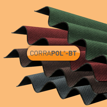 Corrapol-BT Corrugated Bitumen Roofing Sheet Range