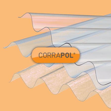 Corrapol Clear Corrugated Roofing Sheets Range