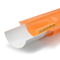 Quadraflo Plastic Half Round Gutter