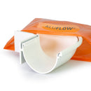 aluflow aluminium 90 deg external gutter angle white main image