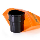 aluflow aluminium downpipe connector black main image