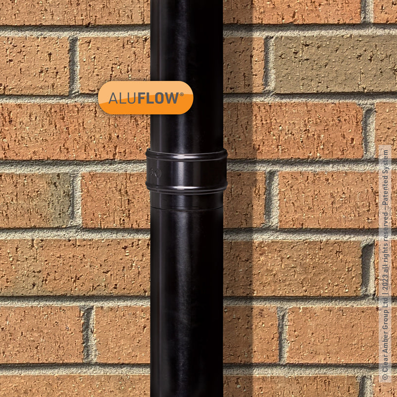 Aluflow Aluminium Downpipe Connector Insitu Image