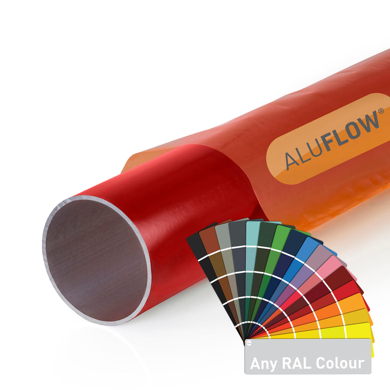 aluflow aluminium downpipe bespoke colour main image