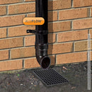 Aluflow Aluminium Downpipe Shoe Insitu Image