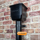 aluflow aluminium gutter hopper insitu image