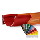 aluflow bespoke colour aluminium gutter