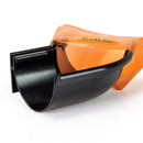 Aluflow Aluminium 135 Deg External Gutter Angle - Deep Flow