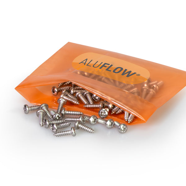 aluflow gutter bracket safety screws