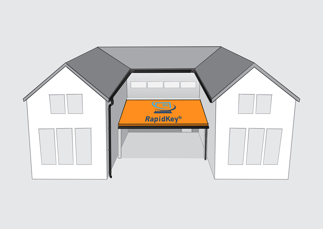 Lean To – Open Sides – 2 Walls