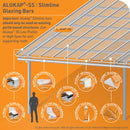 alukap-ss slimline glazing bars exploded project image