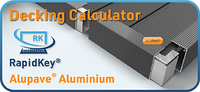 Alupave aluminium decking calculator