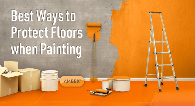 Best floor protection methods when painting or building