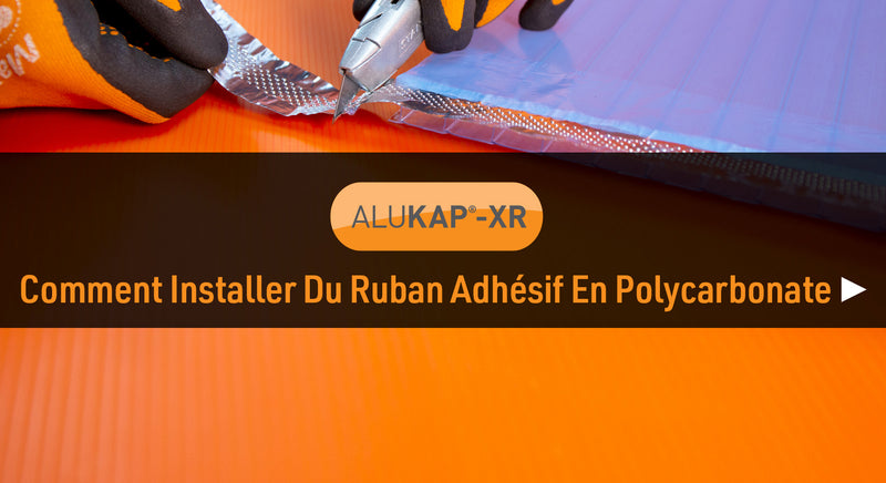 Comment installer du ruban adhésif en polycarbonate