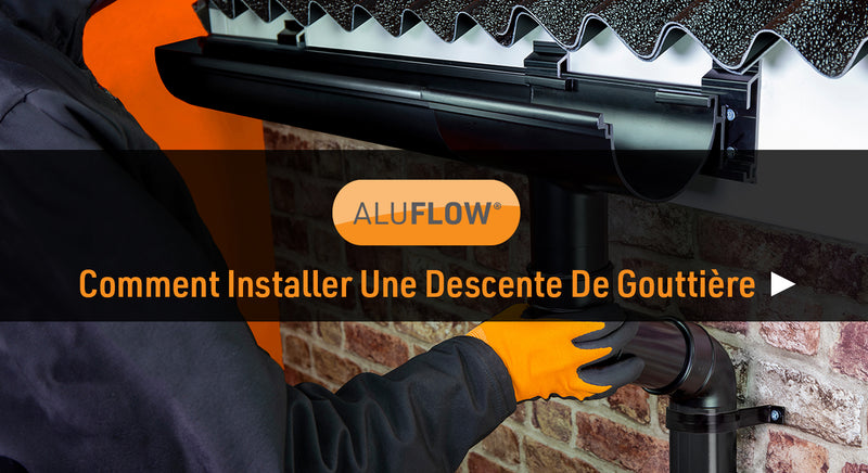 Comment installer une descente de gouttière