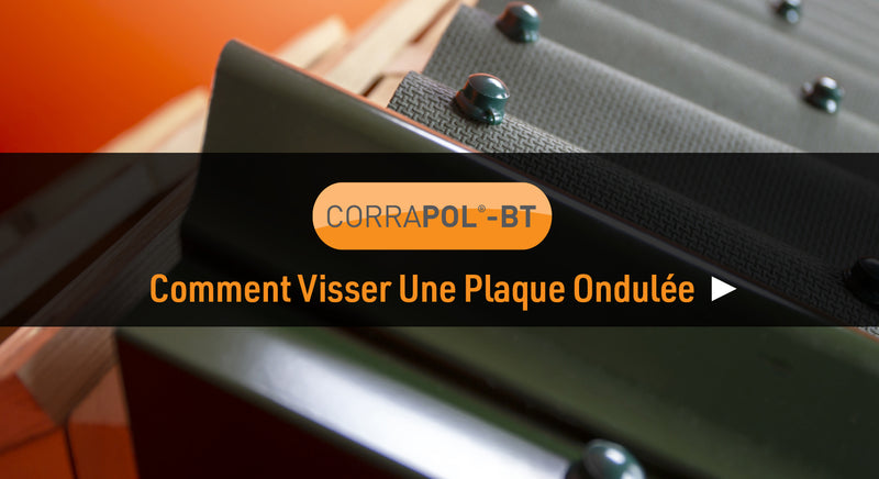 Comment visser une plaque ondulée