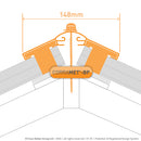 Corramet-BP super ridge technical image