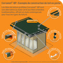 corramet BP plaques nervurees vue eclatee monopente [language-fr]