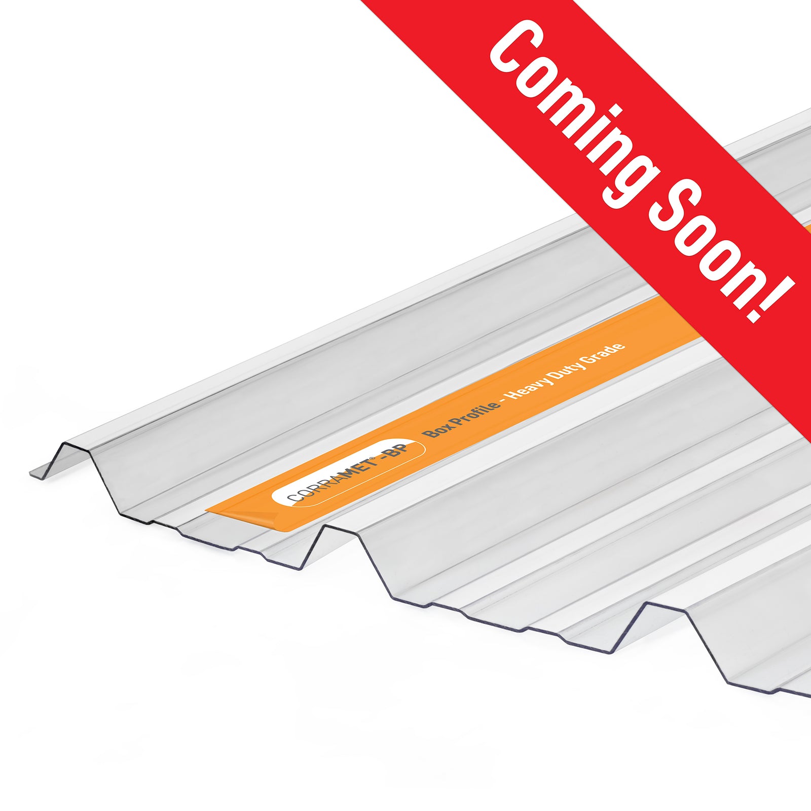Corramet BP Stormproof Clear Box Profile Roofing Sheets Corramet BP Stormproof Clear Box Profile Roofing Sheets