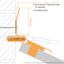 Corramet-BP Top Wall Flashing technical image [language-en]