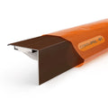 corrapol bt pent roof flashing brown