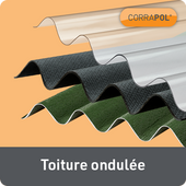 Toiture ondulée