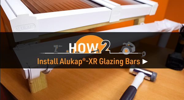 how to install glazing bars