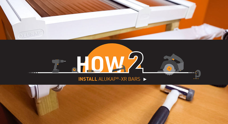 how to install glazing bars