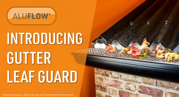 Introducing Aluflow gutter leaf guard
