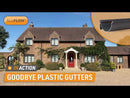 Red Brick Farmhouse Aluminium Guttering Aluflow In Action [language-en]