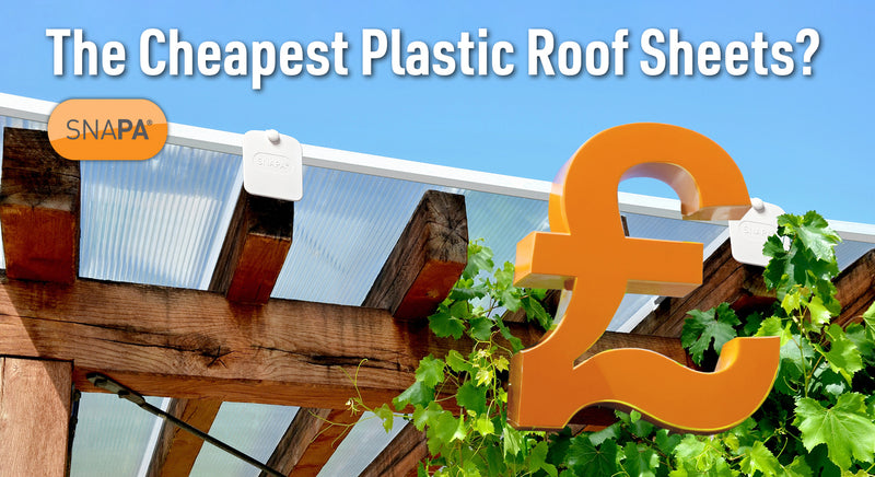 The cheapest plastic roof sheets?