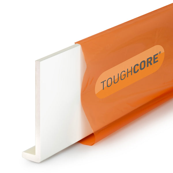 toughcore fascia capping board white