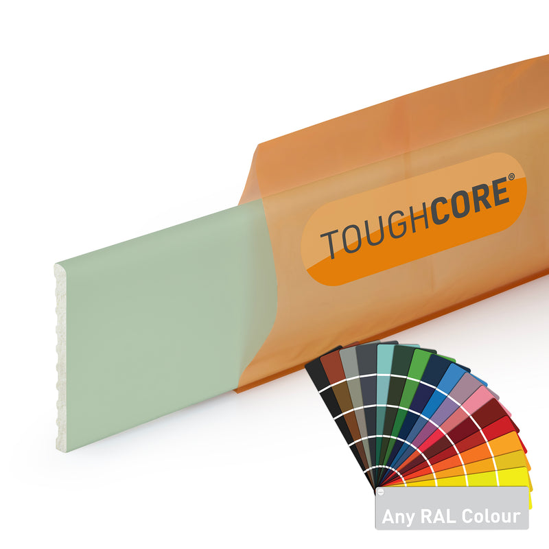 Toughcore upvc window trim bespoke colour