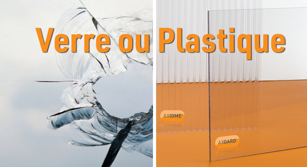 Verre au plastique