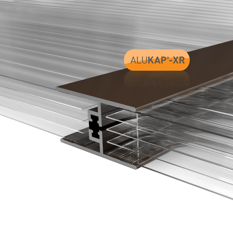 Barre de vitrage horizontale en aluminium Alukap-XR 2,1 m
