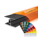 Barre de vitrage horizontale en aluminium Alukap-XR 2,1 m