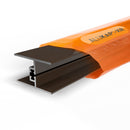 Barre de vitrage horizontale en aluminium Alukap-XR 2,1 m